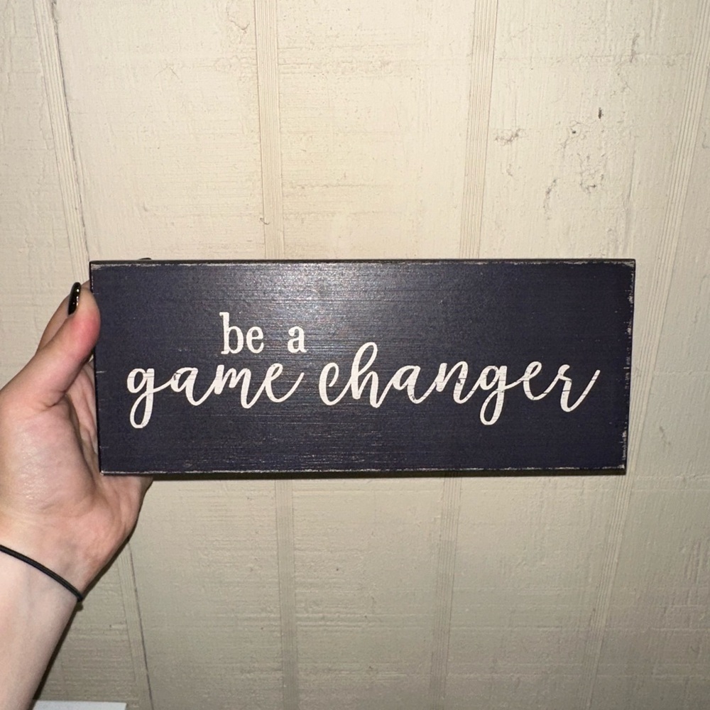 Black and White Inspirational Sign